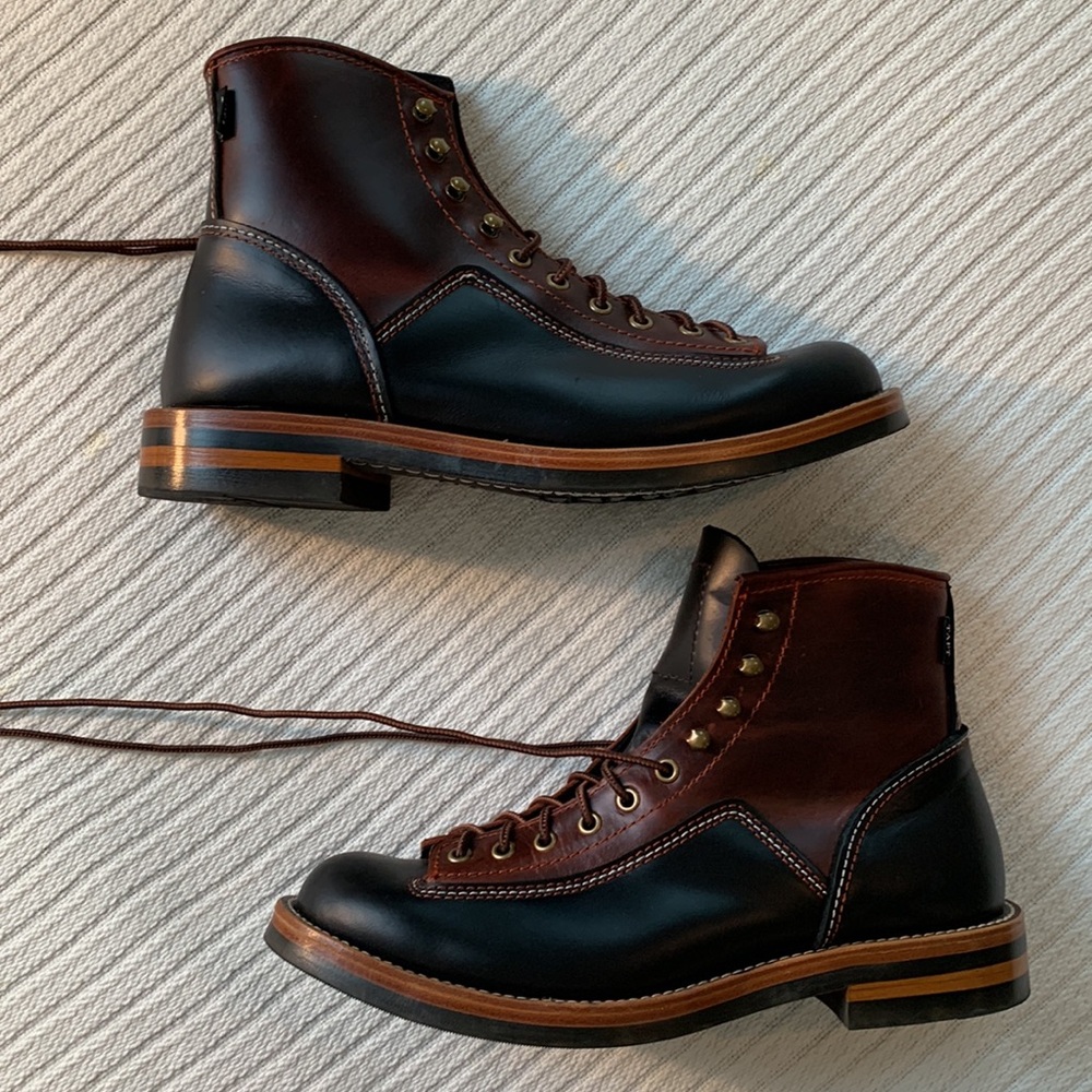 Like New Men’s Taft 365 M007 Stacked Heel Lace Up Boots Size 9.5